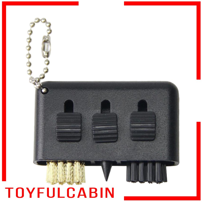 Dụng Cụ Làm Sạch Gậy Đánh Golf 3 Trong 1 Có Thể Thu Gọn Tiện Dụng