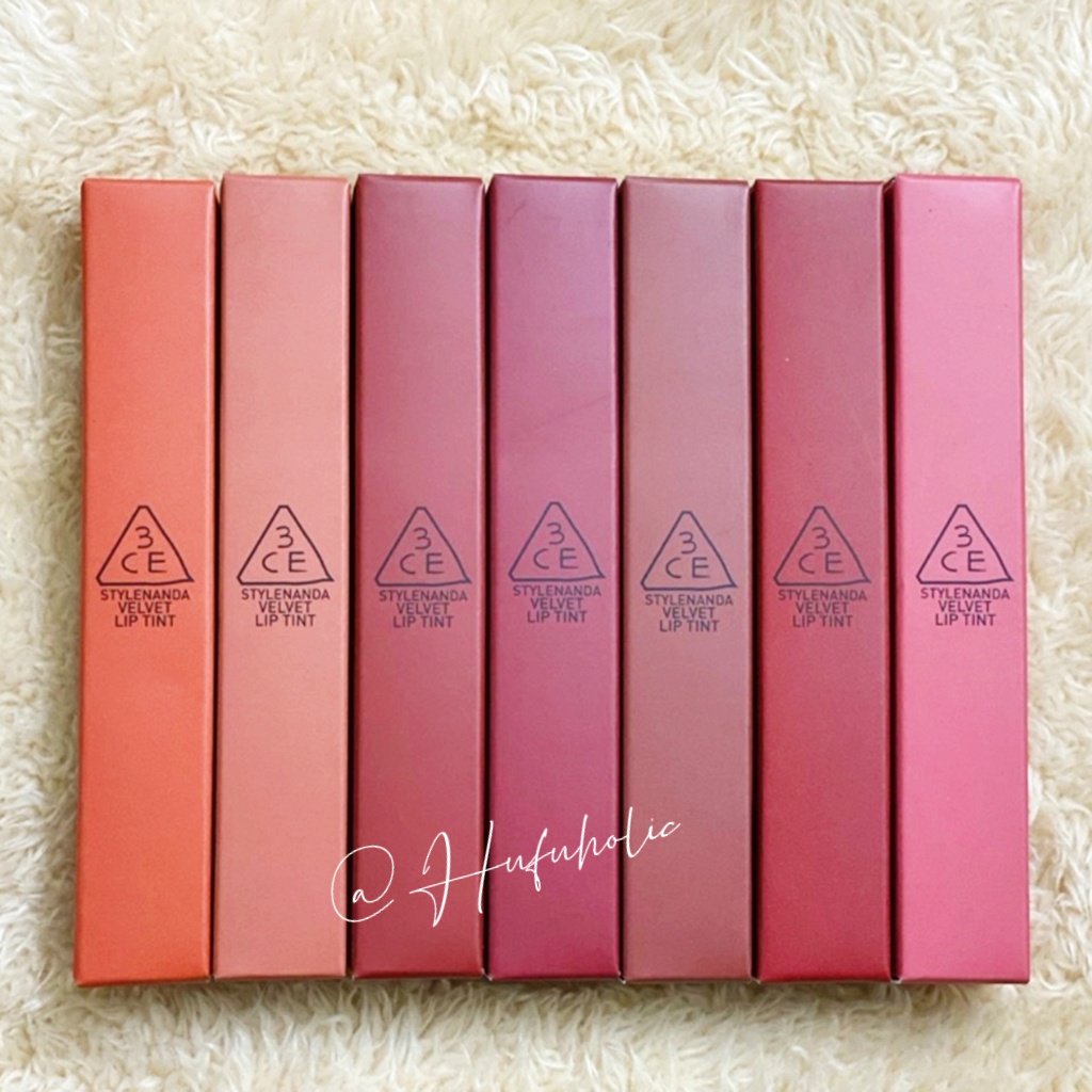 Son kem lì 3CE mềm môi tôn da Velvet Lip Tint mịn môi lâu trôi BITTER HOUR 3CE006