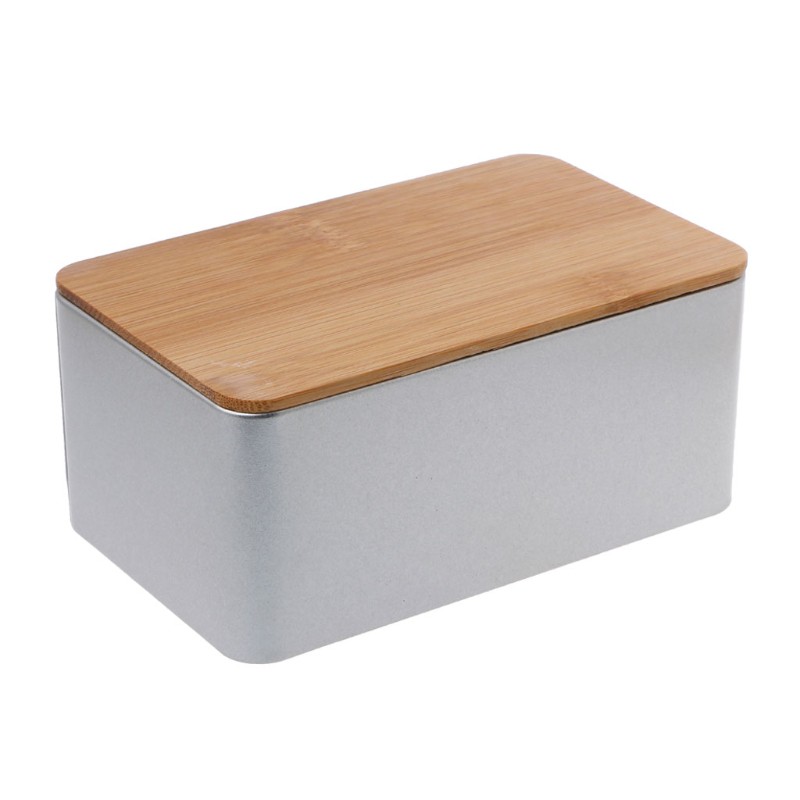 Hộp Thiếc Có Nắp Đựng Tiền Xu / Kẹo