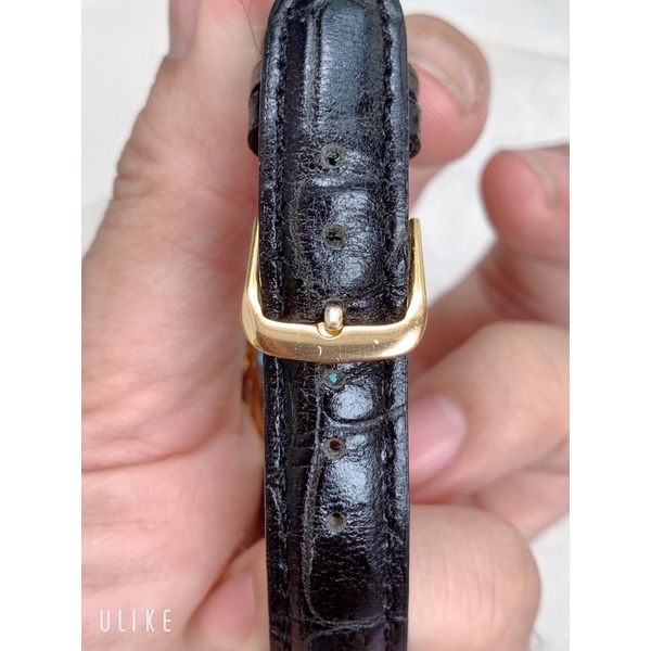 Đồng hồ si nữ hiệu Roven Dino, bạc đúc 925 bọc vàng, dáng tank