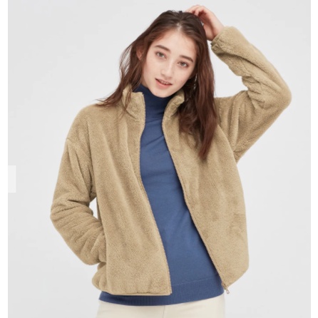 Áo lông cừu vnxk chuẩn store dày dặn siêu nhe giữ ấm khi đi ra ngoài tay dài mùa thu đông nhiều màu lựa chọn