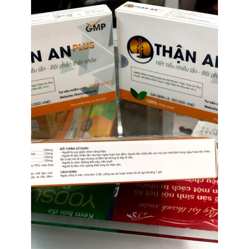 Thận An Plus - Hộp 20 viên - Giúp thận khỏe, giảm tình trạng tiểu đêm, tiểu nhiều lần - cvspharmacy