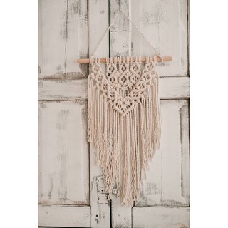 Mành macrame treo tường họa tiết độc đáo - 50cm