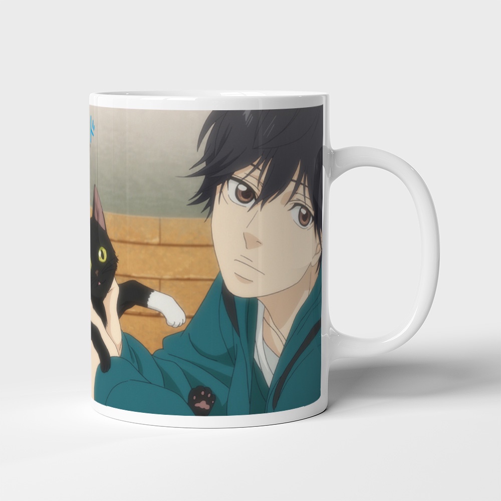 Cốc uống nước Anime, ly in hình AO HARU RIDE - Mẫu 1. Nhận in theo yêu cầu