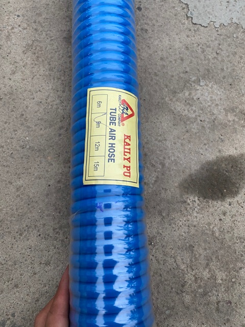 Dây hơi PU 9m phi 10 xanh đẹp