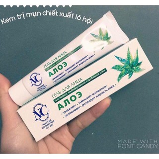 KEM MỤN NHA ĐAM LÔ HỘI ALOE VERA NGA CHÍNH HÃNG