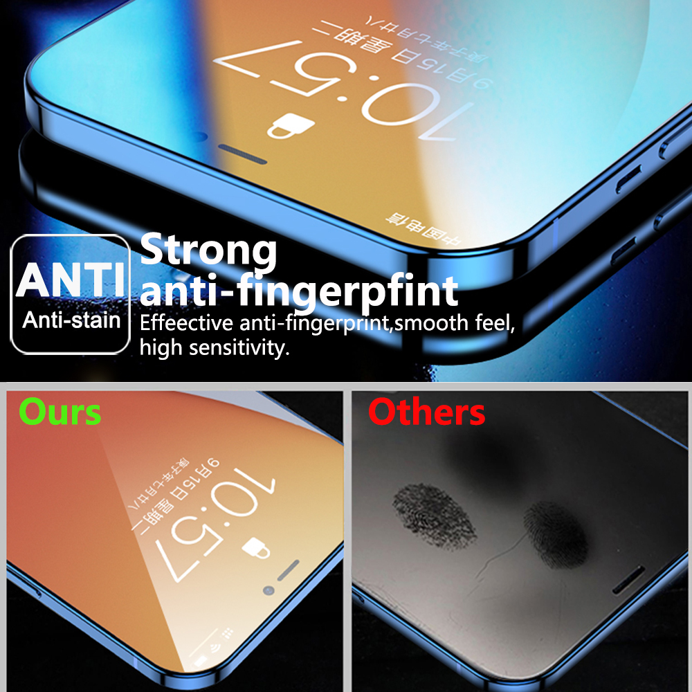 Kính Cường Lực Bảo Vệ Toàn Màn Hình Cho iPhone 12 11 12 Pro Max 13