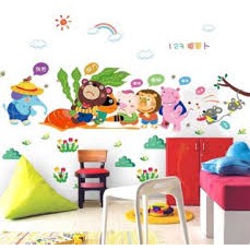 Decal dán tường Happytravel ( cà rốt )