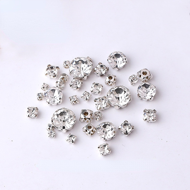 Đá Kim Cương Giả Thêu Thủ Công / Trang Trí Móng Tay Diy