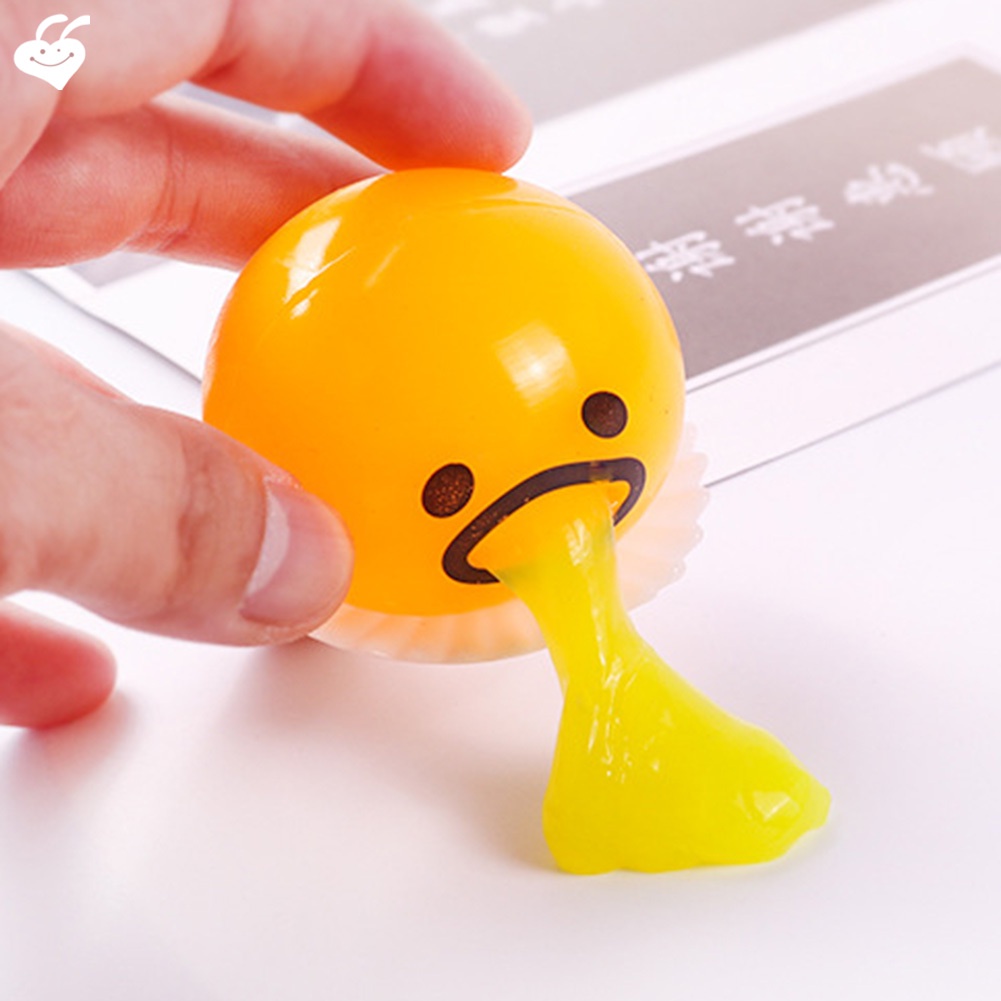 Đồ Chơi Lòng Đỏ Trứng Lười Biếng Dễ Thương Vui Nhộn