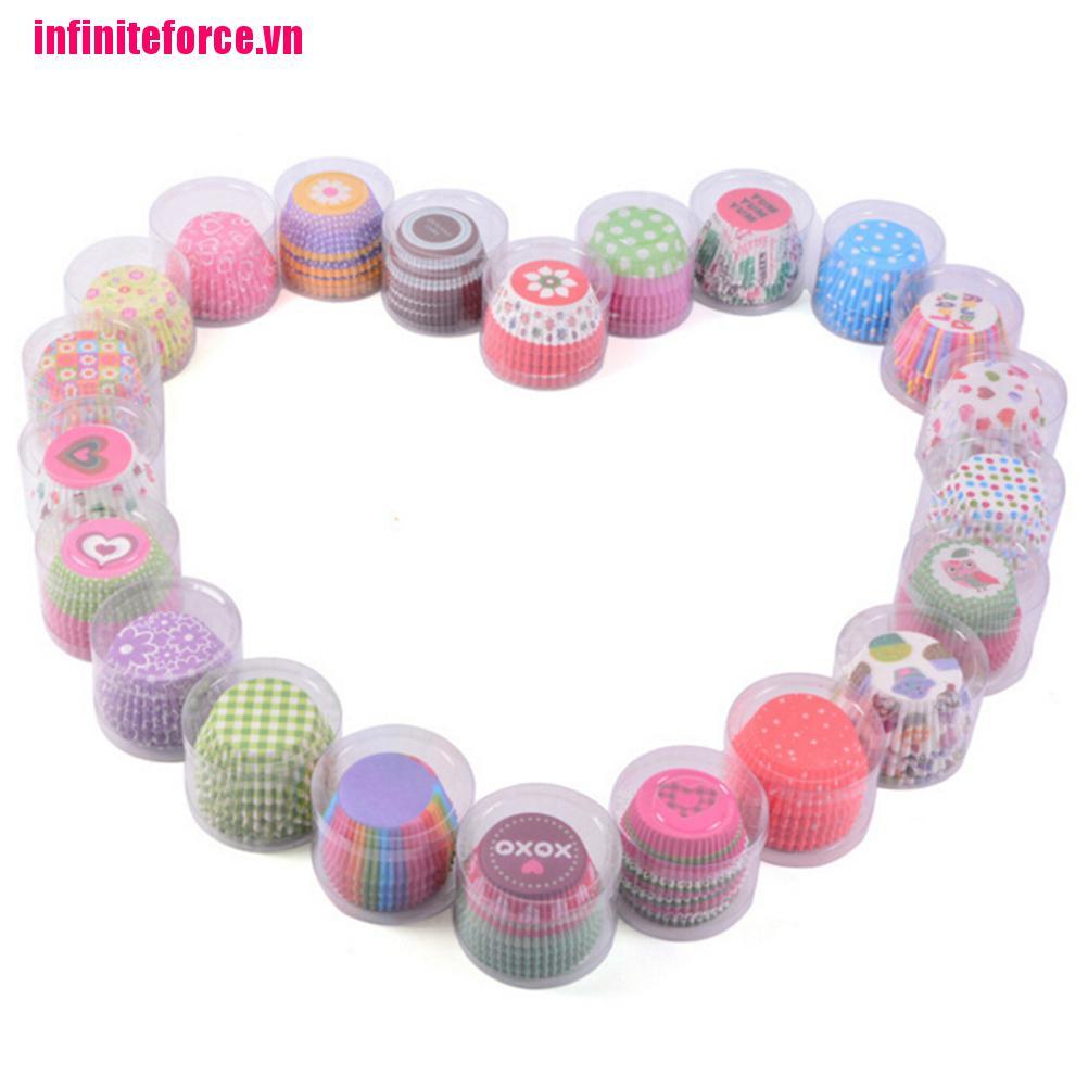 5xin Ngẫu Nhiên 100 Giấy Cupcake