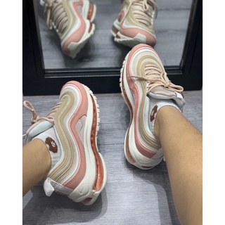 [GG STORE] Giày Sneaker Air Max97-Max 97- Hồng Phản Quang