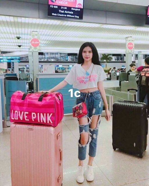 Túi Du lịch LoVE PINK