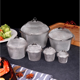 Dụng cụ lọc trà, lọc gia vị nấu thép không gỉ, nhiều kích thước - I006, I040