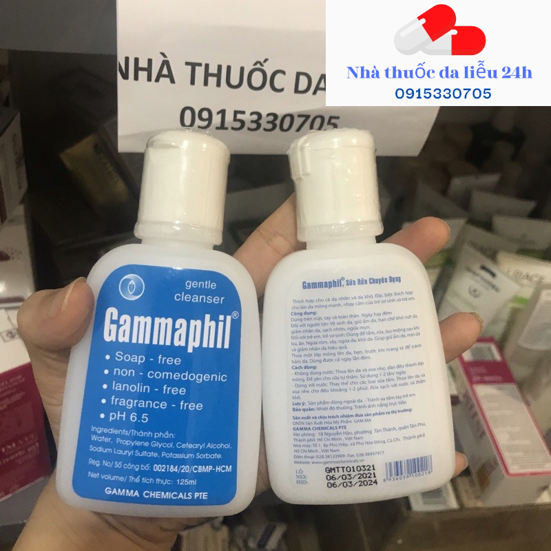 Sữa rửa mặt Gamaphil 125ml 150ml và 500ml