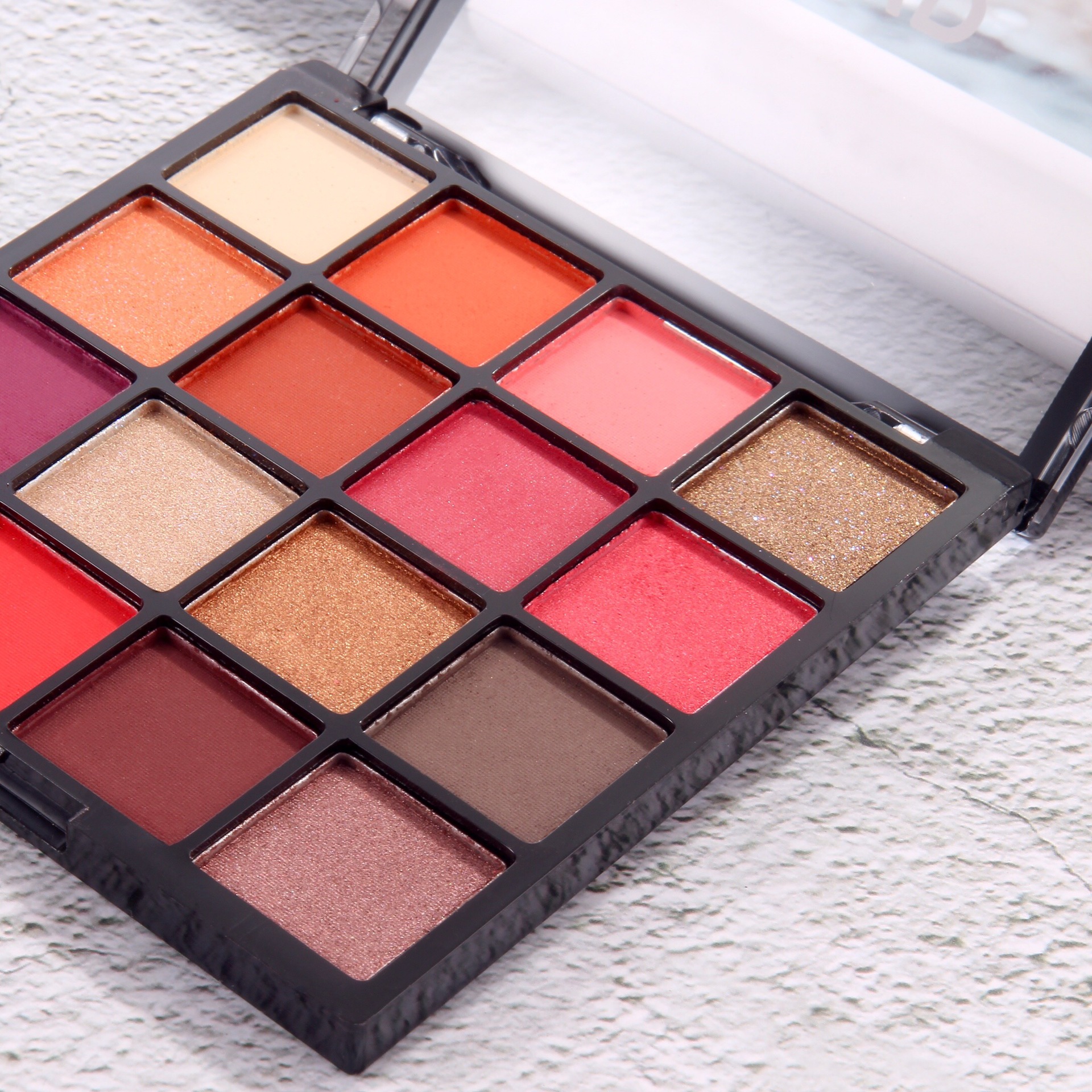 Matte nude make-up ins net red 16 color eye shadow not dizzy dyed makeup makeup eye makeup cosmetics | BigBuy360 - bigbuy360.vn