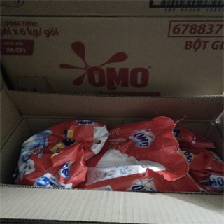 Omo bột giặt đỏ 6kg