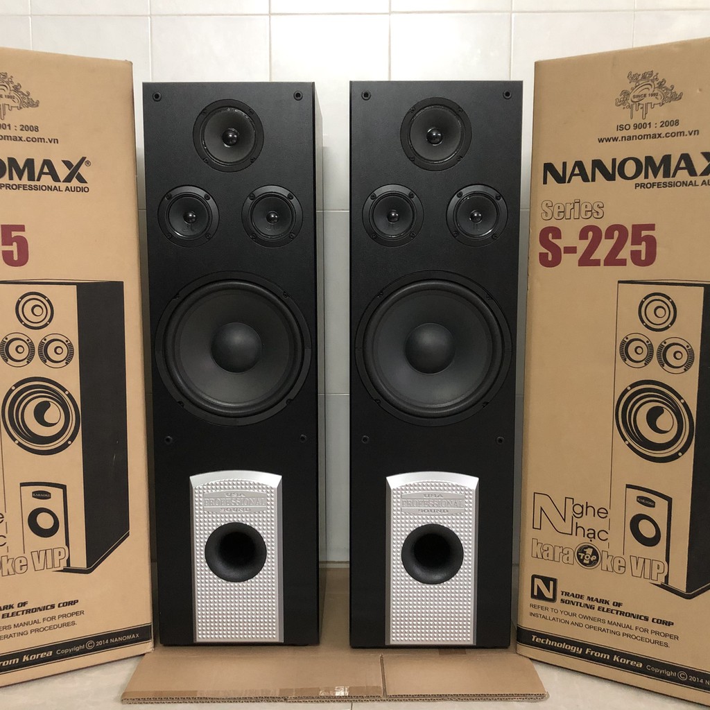 Loa Karaoke Đứng Nanomax S-225