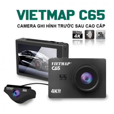 VIETMAP C65 GHI HÌNH TRƯỚC-SAU ULTRA HD 4K