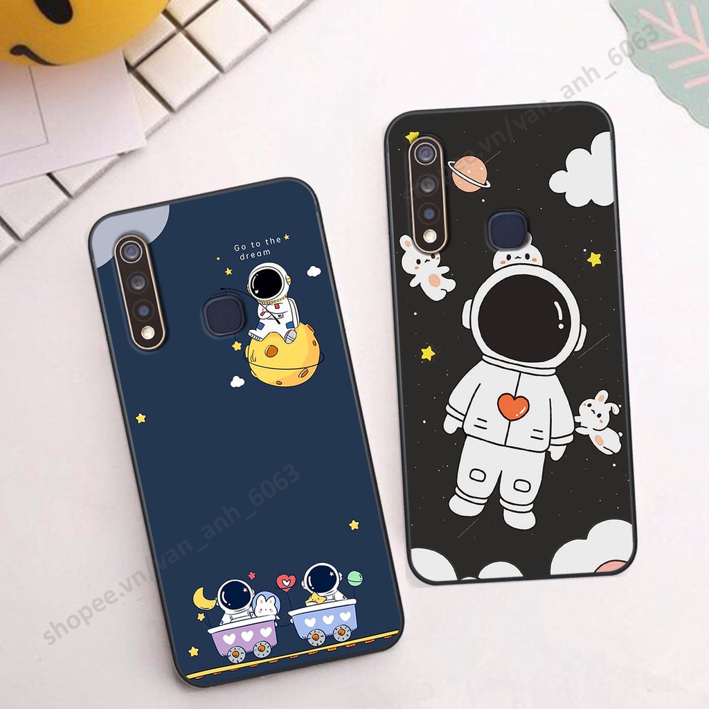 Ốp Vivo Y19 / U3 hình bầu trời, phi hành gia đẹp, ốp lưng điện thoại vivo viền dẻo cao cấp