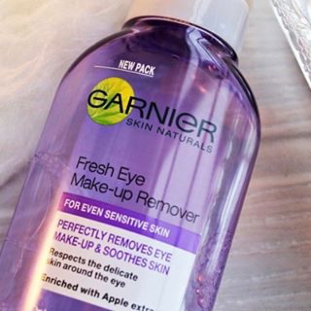 garnier fresh eye makeup remover