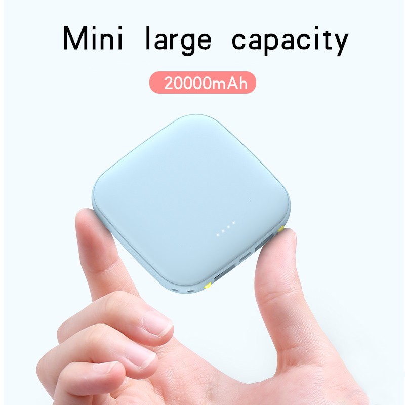 Sạc Dự Phòng A21 20000mah Đa Năng Siêu Mỏng Và Nhẹ