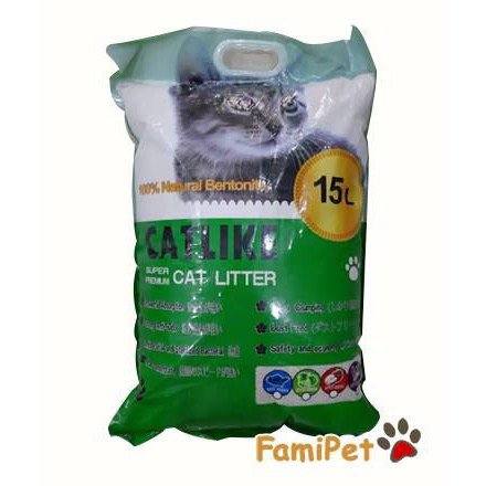 Cát vệ sinh cho mèo Catlike - Cat Litter 15L