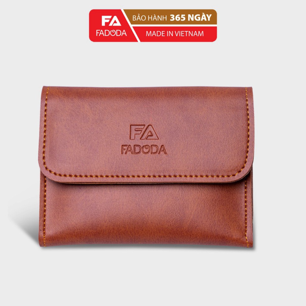 Ví đựng thẻ mini unisex Fadoda FVN06 có hộp đi kèm . Bảo hành 1 năm