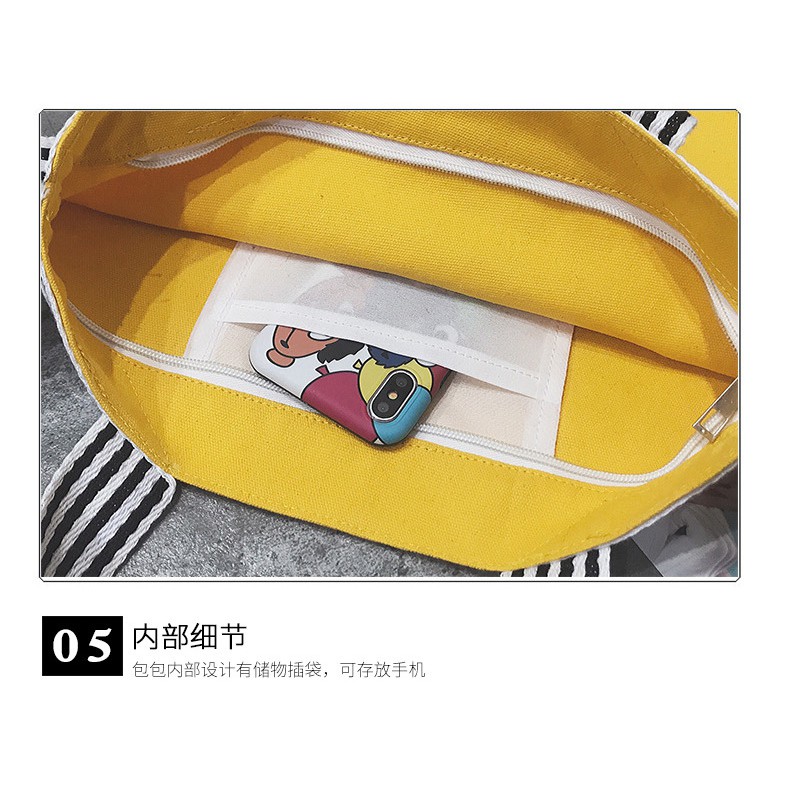 TÚI VẢI THỜI TRANG CAO CẤP CAO 37CM