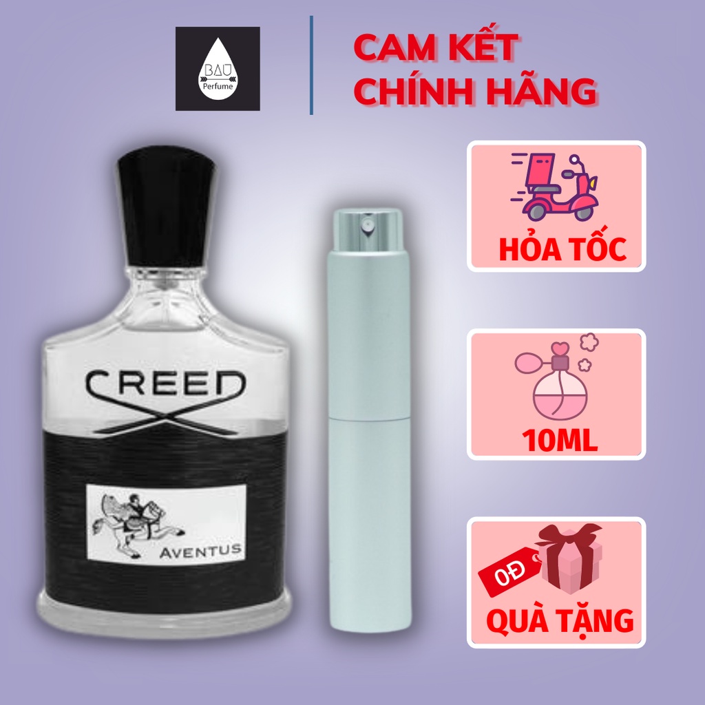 mẫu thử nước hoa cao cấp creed aventus _10ml-20ml-30ml
