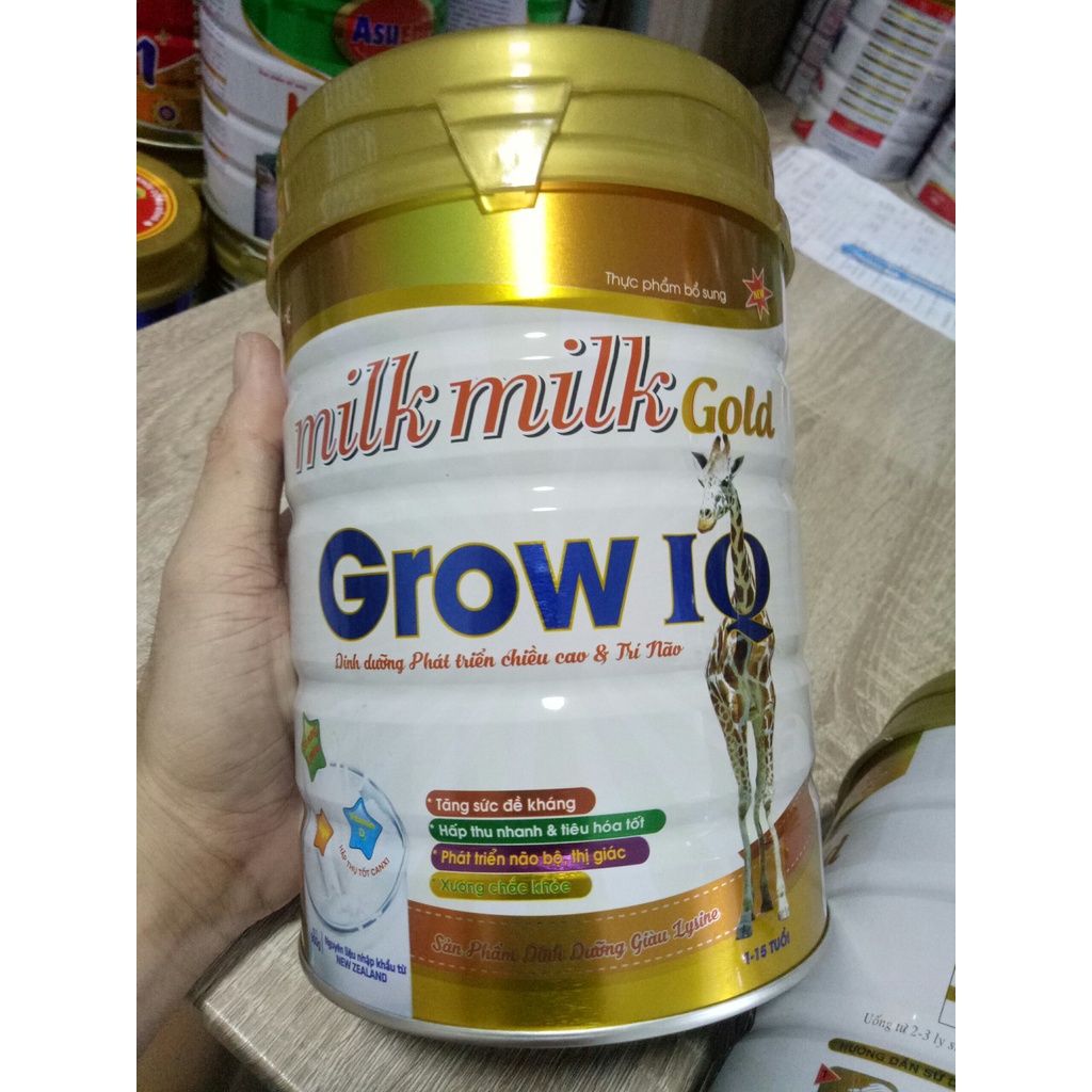 Sữa tăng chiều cao Milkmilkgold 900G