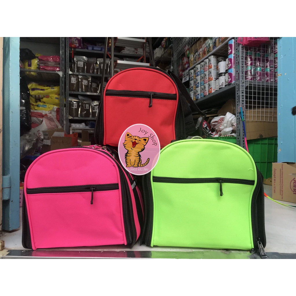 [MÀU NGẪU NHIÊN] TÚI LƯỚI SỌC MÀU VẬN CHUYỂN MÈO