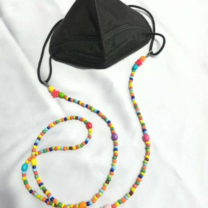 Dây đeo khẩu trang chống rớt kiểu Hàn mã T24 mic ngôi sao may mắn tiện lợi thời trang