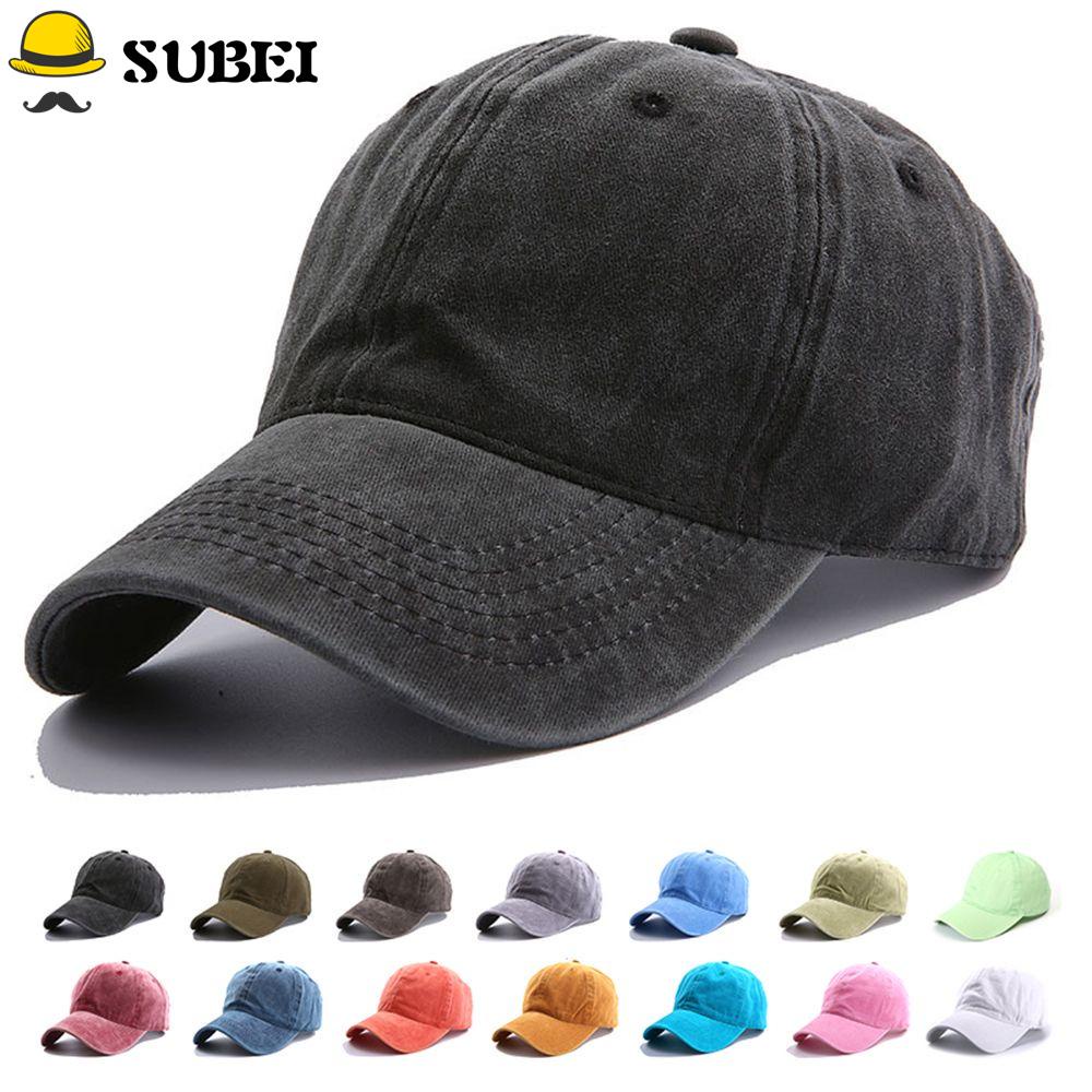 Mũ Lưỡi Trai Vải Cotton Phong Cách Cổ Điển Cho Nam Và Nữ