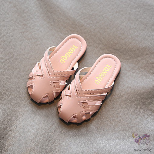 Dép Đi Biển Đế Mềm Chống Trượt Xinh Xắn Cho Bé Gái