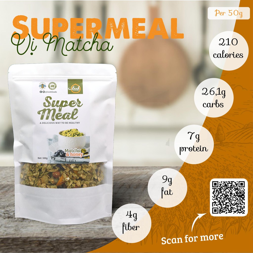 ⚡Deal sốc⚡Combo Super Granola 500g thực đơn cho 30 bữa sáng ngon khỏe | BigBuy360 - bigbuy360.vn