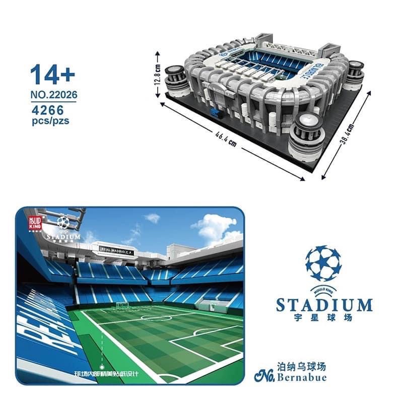 Bộ đồ chơi lắp ráp sân vận động Bernabeu của Real Madrid