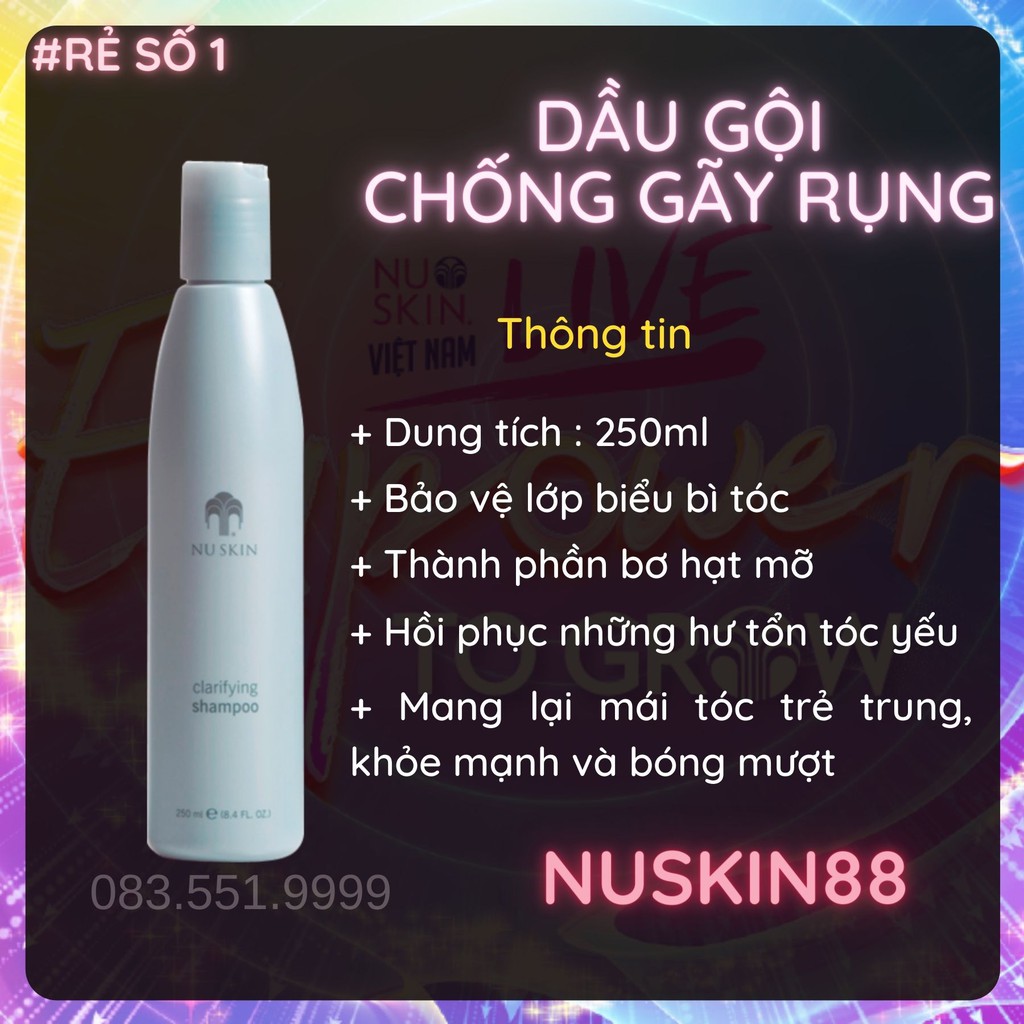 DẦU GỘI PHỤC HỒI MOISTURIZING SHAMPOO NuSkin 88