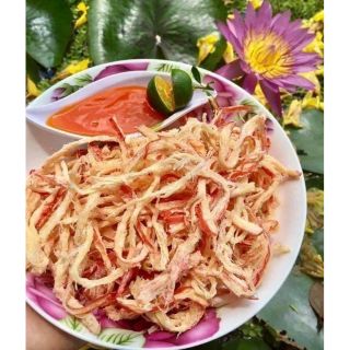 100 GRAM MỰC XÉ SỢI HẤP DỪA