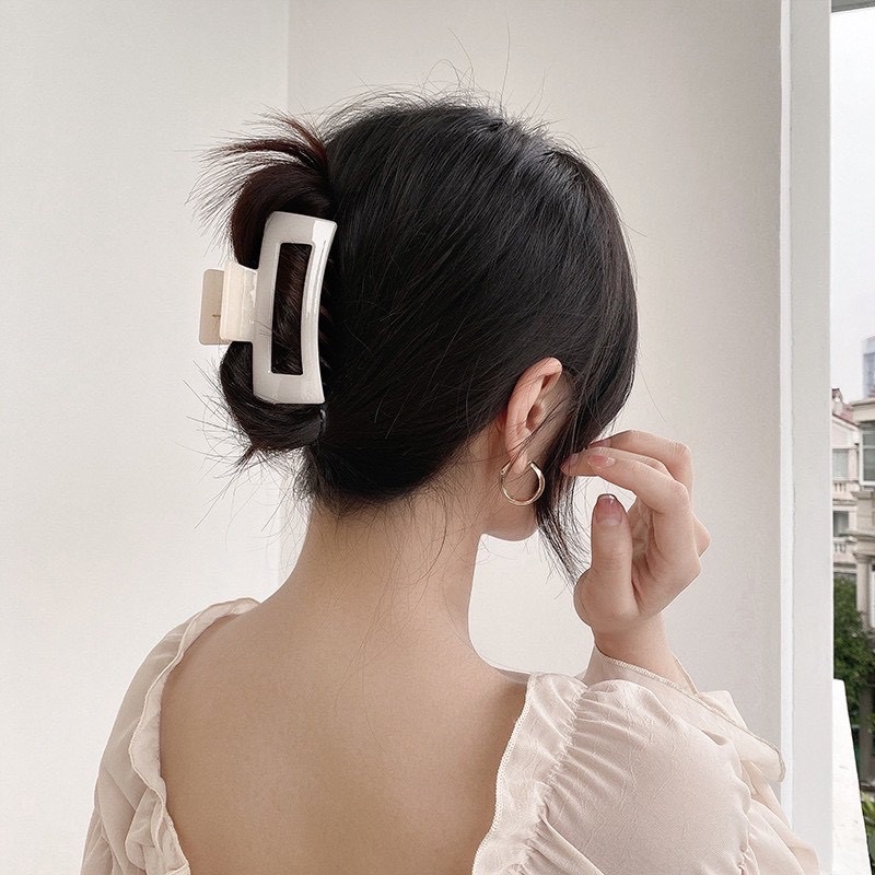 Kẹp tóc cặp tóc càng cua nhiều kiểu dáng phong cách Hàn quốc