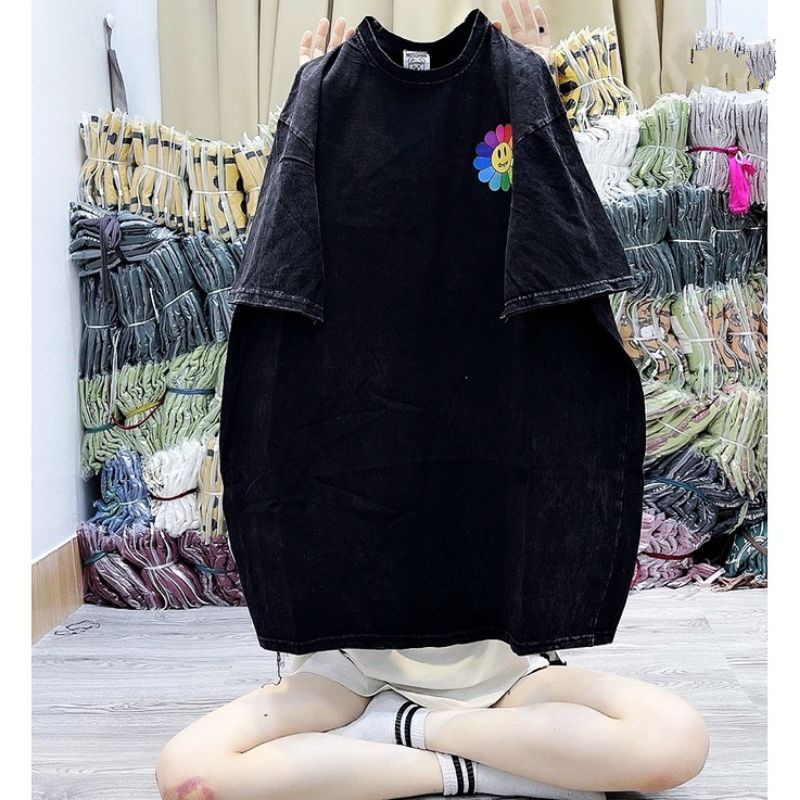 Áo Phông loang xám loại siêu đẹp ( hình thật )