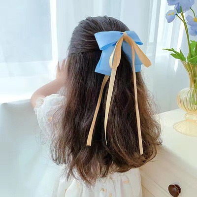 KẸP TÓC NƠ RƠI TIỂU THƯ CAO CẤP, NƠ RƠI DÂY DÀI CHO BẠN GÁI