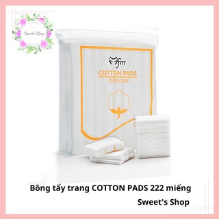 Bông tẩy trang💖FREESHIP💖Bông tẩy trang Cotton Pads Mofa Meiren túi 222 miếng[HÀNG CÓ SẴN]