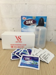 SRK Saltmax 30 gói muỗi +bình 240ml
