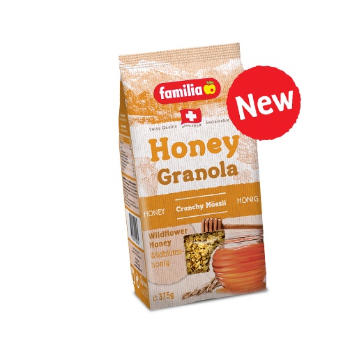 Ngũ cốc yến mạch vị mật ong hiệu Familia – gói 375g