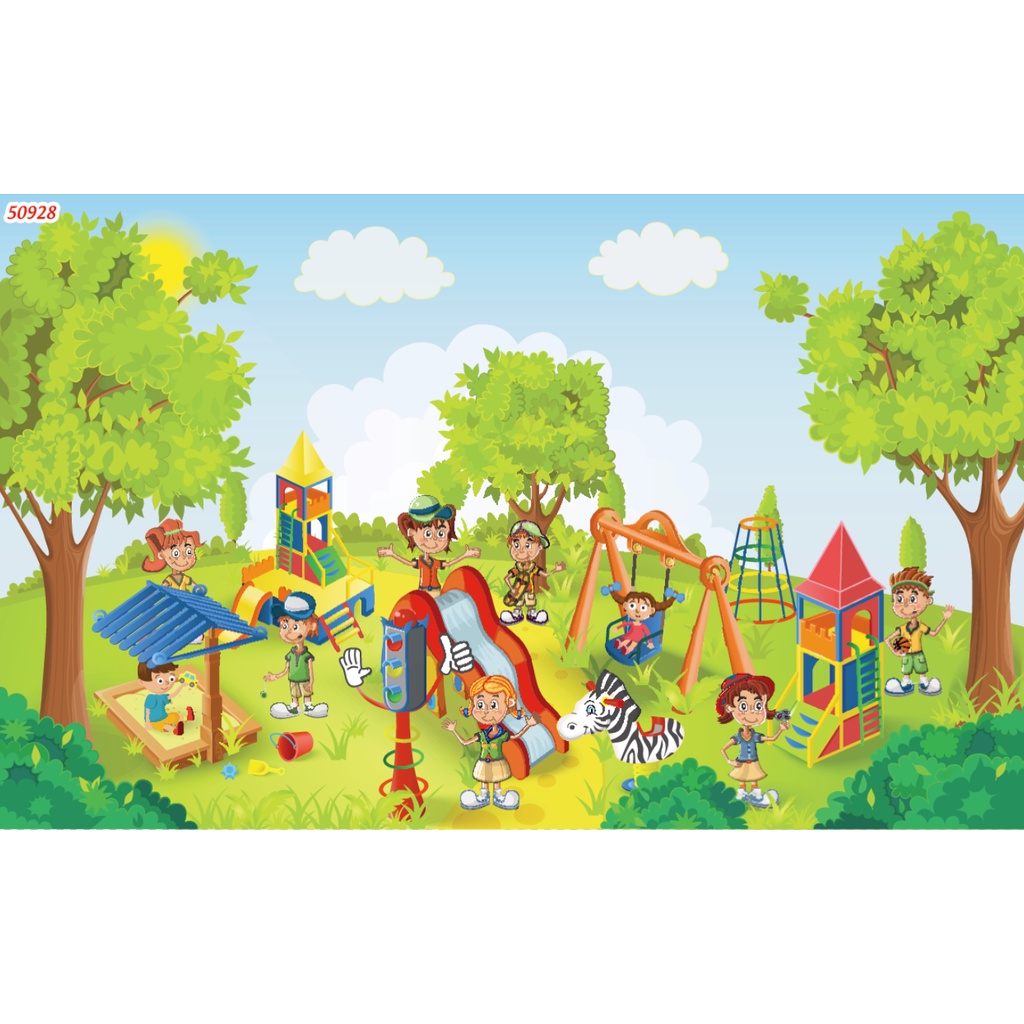 Tranh Dán Tường HOẠT HÌNH Chủ Đề Công Chúa, Siêu Nhân, Phim Hoạt Hình