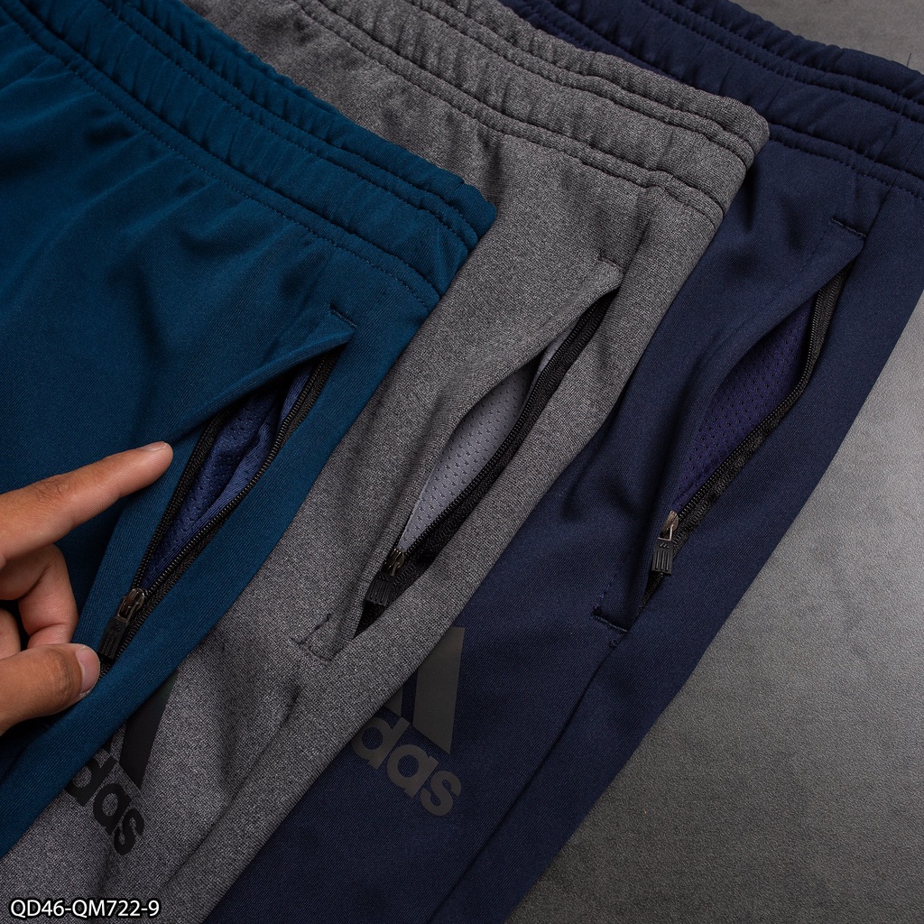 Quần dài thể thao Adidas poly 2 da QD46 - thể thao nam VNXK