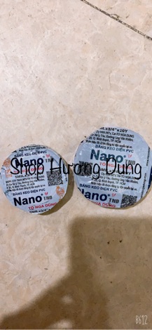 Băng dính điện Nano đen