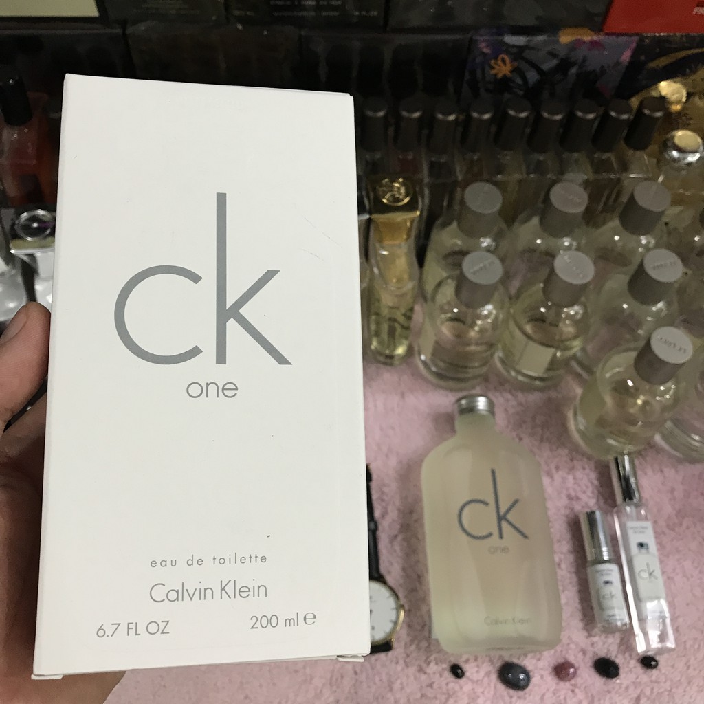 [Cali Perfume][Mẫu Thử][Dùng Là Thơm] Nước Hoa Unisex Hương Mùa Hè Calvin Klein Ck One | Thế Giới Skin Care