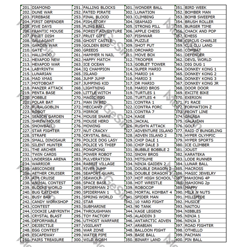 Máy chơi game cầm tay tích hợp 400 trò chơi PK PS2 PS4 vui nhộn Sup mario